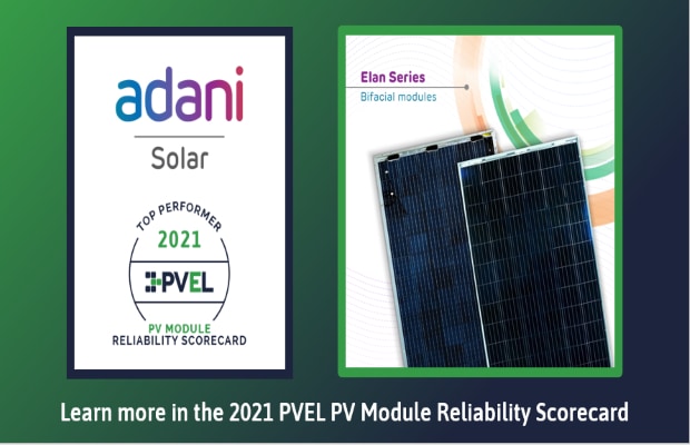 Adani Solar Bags Top Performer at PVEL PQP Awards