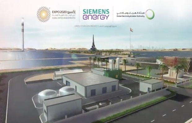 Solar-Driven Green Hydrogen Plant Commissioned in MbRAM Solar Park in Dubai
