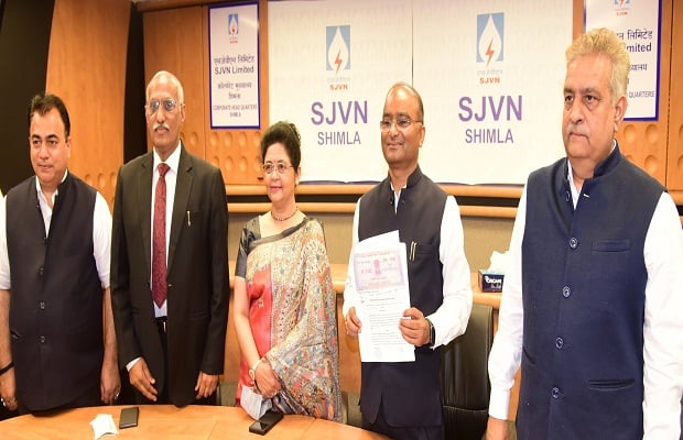 SJVN Partners With NIWE to Develop Solar, Wind & Hybrid Projects