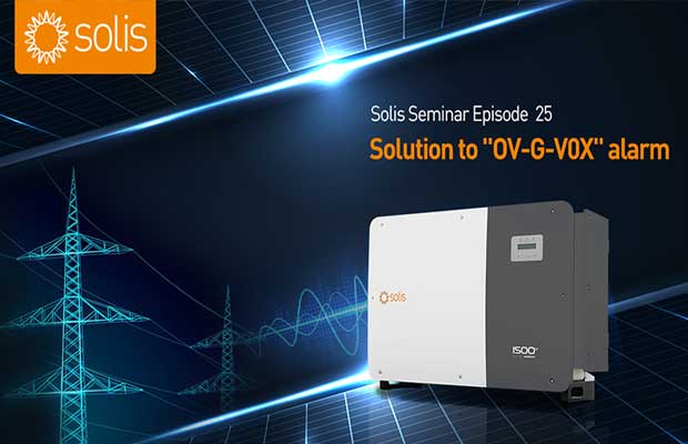 Solis Seminar : Solution to “OV-G-V0X” alarm