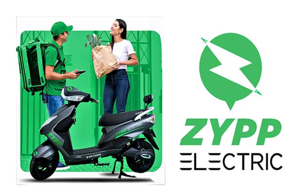 delivery through Zypp Electric vehicle 2 wheelers
