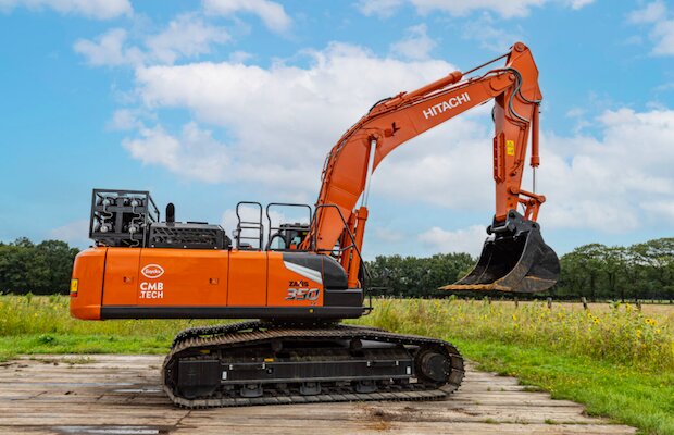 Belgian Companies Unveil ‘World’s 1st H2-powered Excavator’