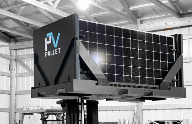 PVpallet Offers Up A Greener Solution For Transporting Modules