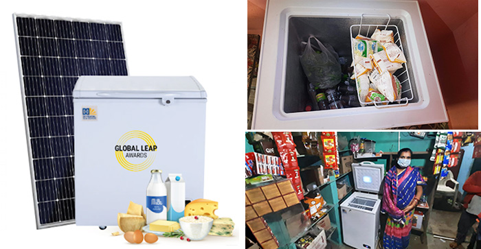 devidayal solar refrigerator