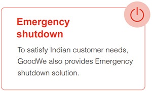 emergency shutdown