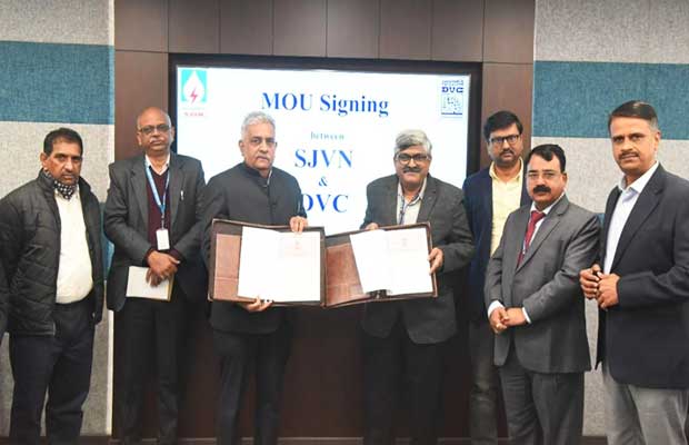SJVN and DVC Ink MoU