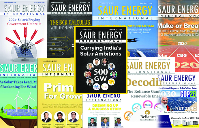 saur energy magazines 2021