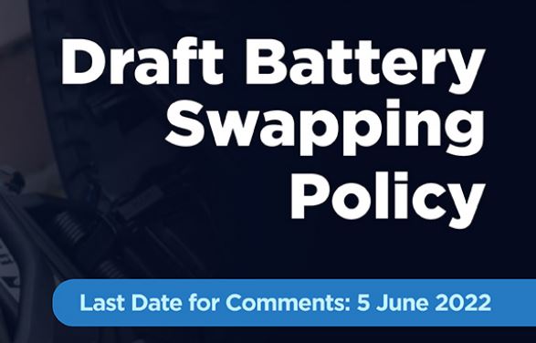 Draft Battery Swapping Policy From Niti Aayog- Key Points