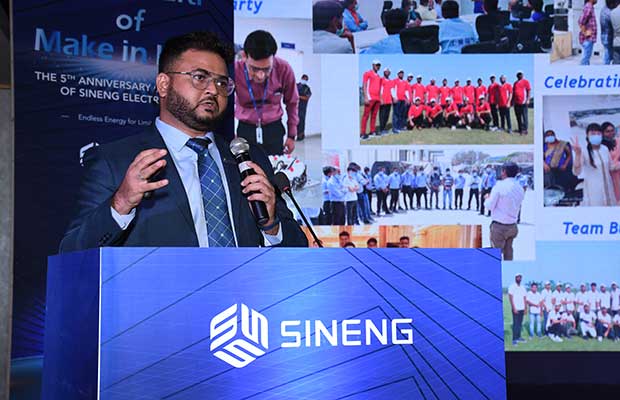 Sineng electric Celebrates 5th India Anniversary