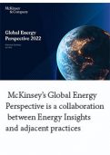 Global Energy Perspective Year 2022 by McKinsey