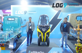 Log9 Materials Showcases It’s Full EV Range At Expo