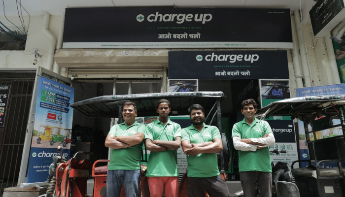 Chargeup has announced its collaboration with two firms including Paisalo Digital Ltd and Goenka Electric Motors 