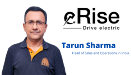 Tarun Sharma is eRise Drive Electric’s New Head of Sales & Operations
