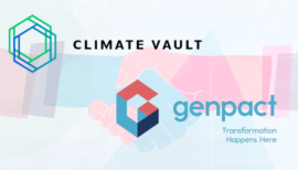 Genpact & Climate Vault Join Hands to Accelerate Transition to Co2-Free Future