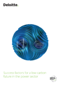 Deloitte Report: Success Factors for Low-Carbon Future in Power Sector