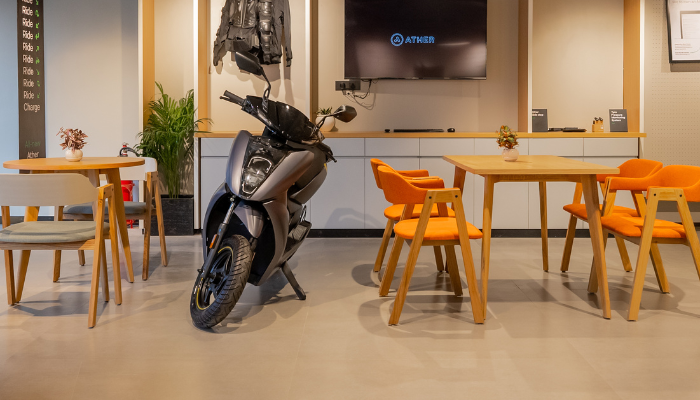 Ather Energy's First Experience Centre in Patna