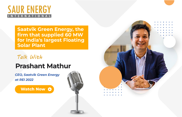 Saatvik Green Energy, the firm that supplied 60 MW for India’s largest Floating Solar Plant