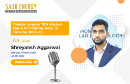 Floatex目标75%的市场份额在漂浮的太阳能在印度到2024 - 25所示