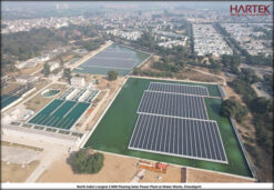 Hartek Solar Bags 22 MW Floating Solar Project From SJVN