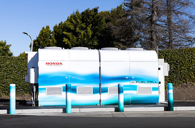 Honda’s Zero Emission Stationary Fuel Cell Backing Up Power to Data Center