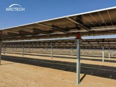 Arctech获得中东最大太阳能发电厂1.5GW太阳能跟踪器供应订单