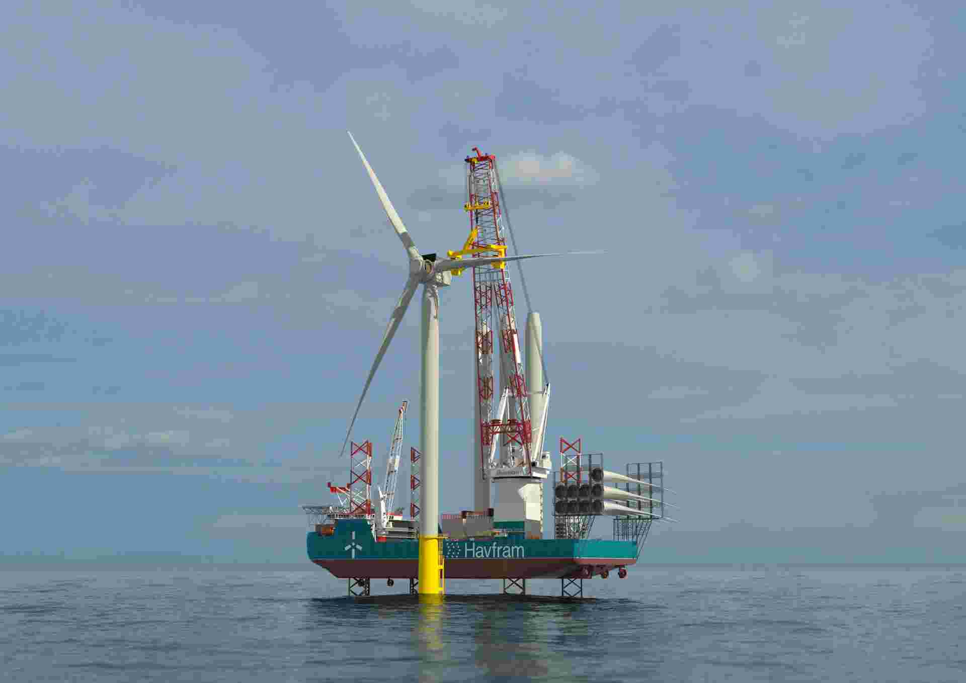 Havfram Wind Bags Deal To Move Wind Turbines For 1.6 GW Nordseecluster