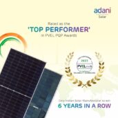Adani Solar Recognised As a Top Performer in PVEL PV Module Reliability Scorecard 2023