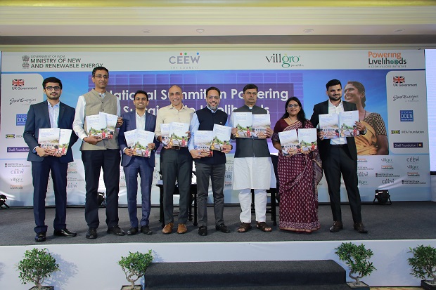 Union MNRE Minister RK Singh released the CEEW report recently in New Delhi.