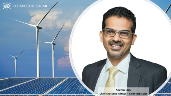 Sachin Jain Assumes the Role of Chief Executive Officer at Cleantech Solar Group