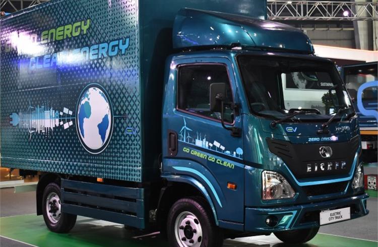 Eicher & Amazon Join Hands for 1000 Electric Trucks