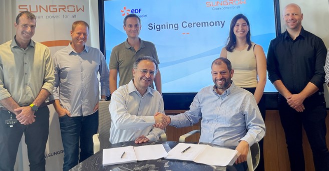 Sungrow Signs 124 MW deal in Israel