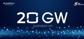 Global Inverter Leader Sungrow Hits 20GW Shipment in India