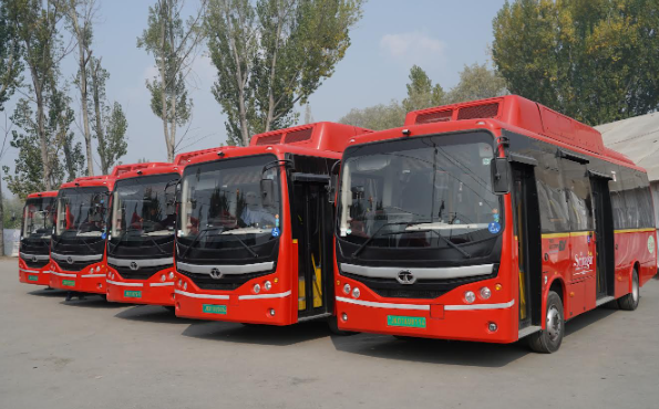 Tata Motors Delivers First EV Buses To Srinagar Smart City Project