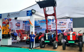 AutoNxt Automation Showcases New Electric Tractor at KRISHITHON