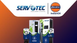 Servotech Secures Order for 1400 Fast EV Chargers from IOCL