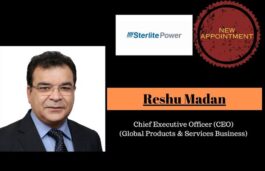 Sterlite Power Appoints Reshu Madan As CEO (Global Products & Services Business)