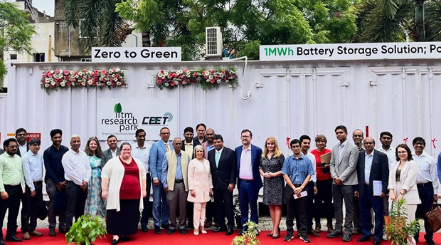 IITM Research Park Launches 1MWh Battery Storage System