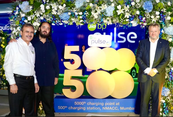 Jio-bp Reaches 5000 Charging Points Milestone with 500th Station In Mumbai