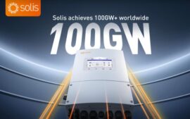 Solis Hits 100GW Milestone With Record 13.3GW Shipments In H1 2024