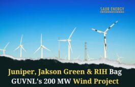 Juniper, Jakson Green & RIH Bag GUVNL’s 200 MW Wind Project