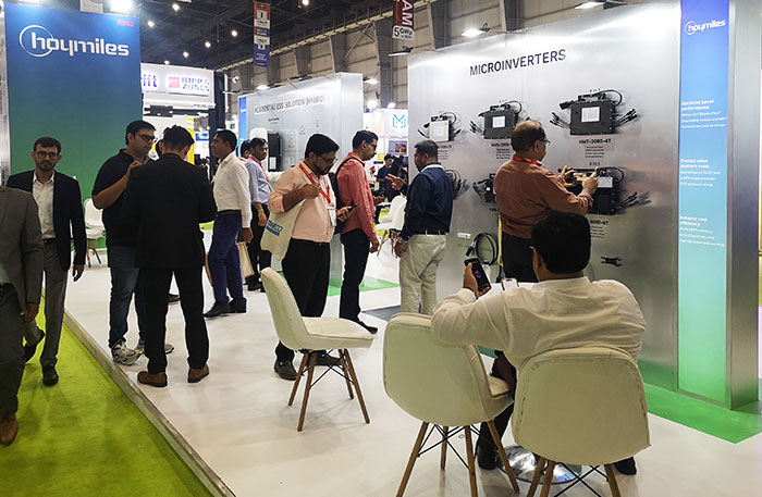 hoymiles at renewable energy india expo 2024