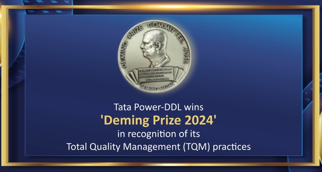 Tata Power-DDL Wins Deming Prize 2024