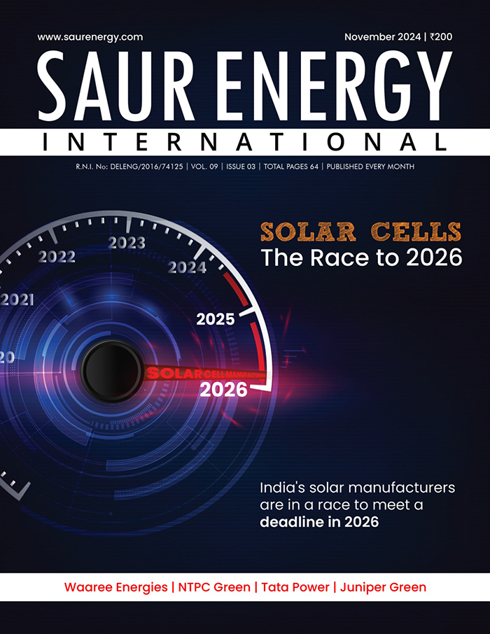 Saur Energy International Magazine November 2024- Solar Cells: The Race to 2026