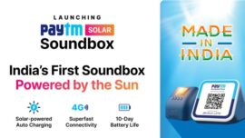 Now, a Solar Soundbox From PayTm