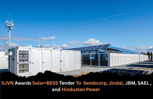 SJVN Awards 1.2 GW Solar-Plus-Storage Tender To Six Firms