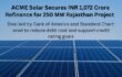 ACME Gets INR 1,072 Cr Funding Boost for 250 MW Solar Project