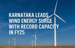 Karnataka Leads Wind Energy Surge with Record Capacity in FY25