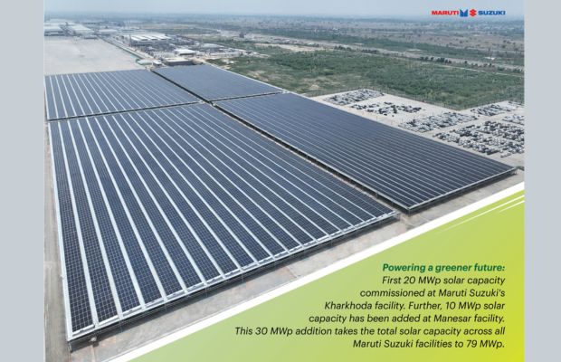 Maruti Adds 30MWp Solar Projects At Two Haryana Sites