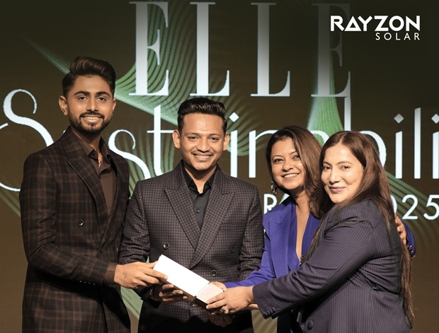 Rayzon Solar Recognised at ELLE Sustainability Awards 2025