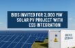SECI Invites Bids for 2 GW Solar PV Projects with Integrated ESS